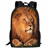 sac à dos lion savane