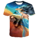 T-Shirt Lion Naturel