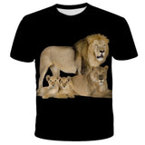 T-Shirt Lion Famille