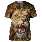 T-Shirt Lion Fauve