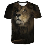 T-Shirt Lion Sombre