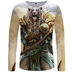 T-Shirt Lion Guerrier