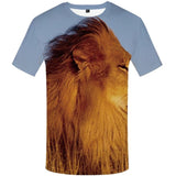 T-Shirt Lion Savane