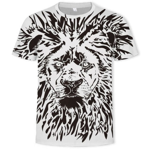 T-Shirt Lion Hipster