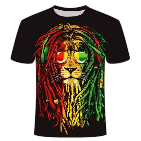 T-Shirt Bob Marley Tête de Lion