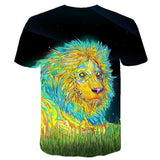 T-Shirt Lion Fluo Dos