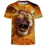 T-Shirt Lumineux Lion