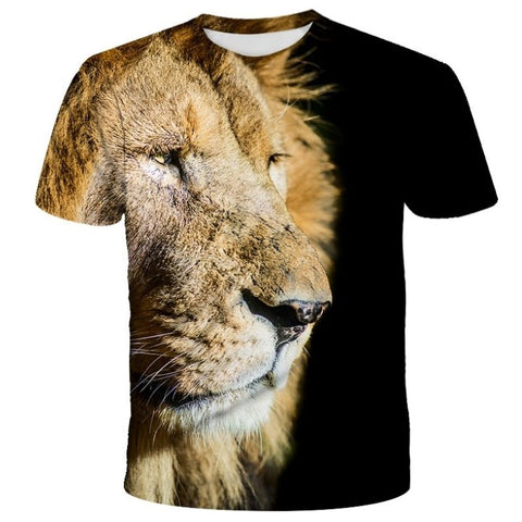 T-Shirt Lion Soleil