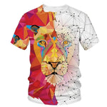 T-Shirt Lion Graphisme