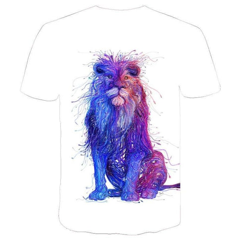 T-Shirt Lion Sublime Dos