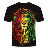 T-Shirt Bob Marley Tête de Lion Dos
