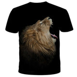 T-Shirt Lion Fatigué Dos