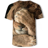 T-Shirt Lion Honte Dos
