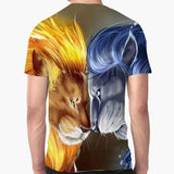 T-Shirt Lion Duel Dos
