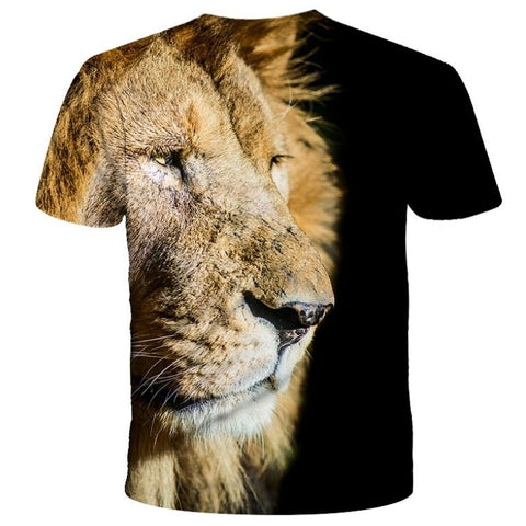 T-Shirt Lion Soleil Dos