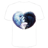 T-Shirt Lion Heart Dos