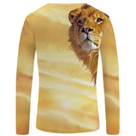 T-Shirt Lion Désertique Dos