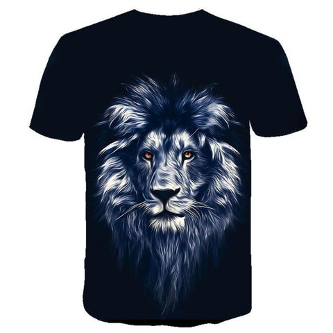 T-Shirt Lion Majestueux Dos