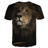 T-Shirt Lion Sombre Dos
