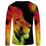 T-Shirt Lion Univers Dos