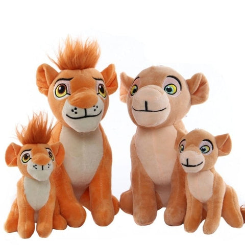 Peluche Roi Lion Nala avec Simba