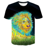 T-Shirt Lion Fluo