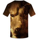 T-Shirt Homme Lion Dos