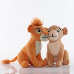 Peluche Roi Lion Simba Bébé avec Nala