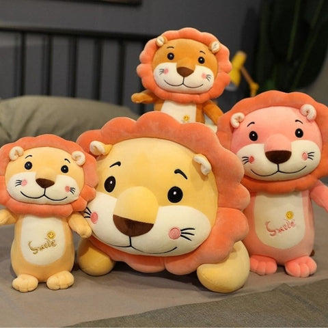 Peluche Lion Smile avec autres modèles
