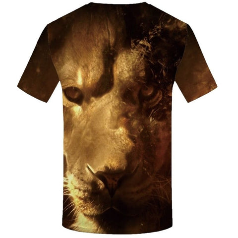 T-Shirt Homme Lion Dos