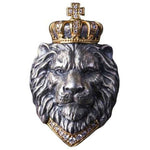 Bague tête de lion king.