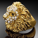 Bague Tête de Lion pour Femme