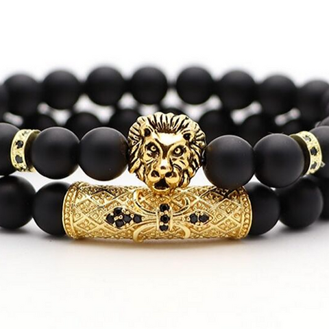 Bracelet Perle Lion 