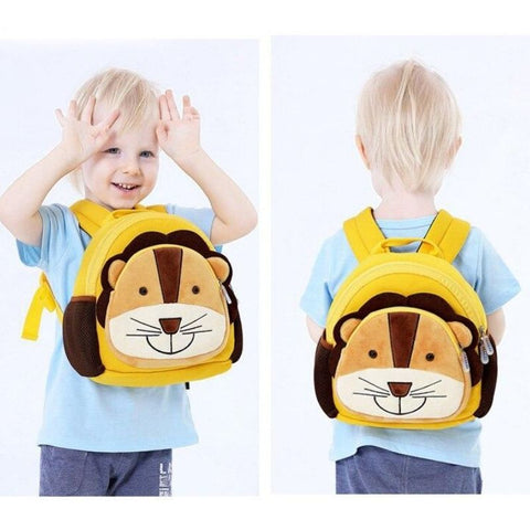 Démonstration sac à dos lion pour enfant