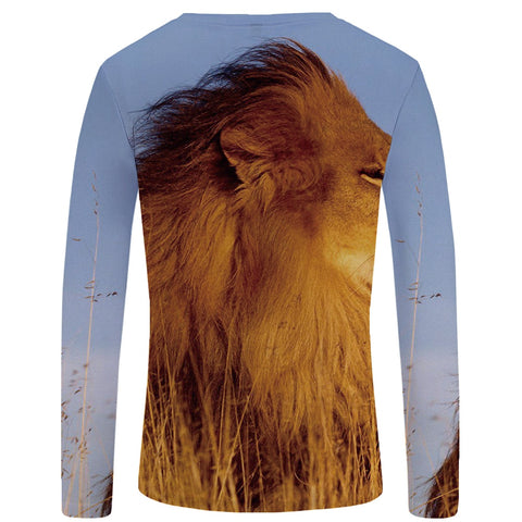 T-Shirt Lion Désert Dos