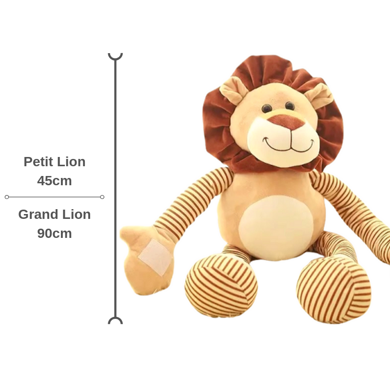 Peluche lion 45 cm