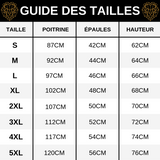 Guide des Tailles T-Shirt Lion Féroce