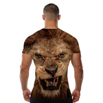 T shirt lion pour homme.
