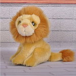 Peluche marron lion.
