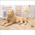 Lion en peluche 110cm.