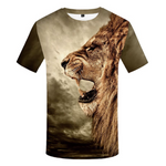 Tee-shirt lion.