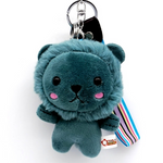 Porte clés Lion Mimi Bleu