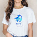 T-Shirt Roi Lion Remember Bleu photo