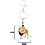 Porte Clés Lion Élégance dimensions
