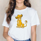 T-Shirt Femme Le Roi Lion Simba photo