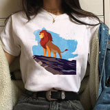 T Shirt Roi Lion Fille photo