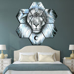 Lion Toile murale pour déco beauté
