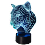 Lampe de Chevet 3D Lionne