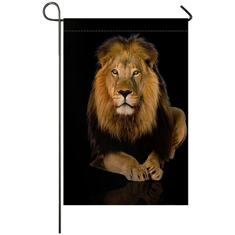 Drapeau lion royal.