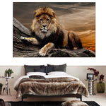 Tableau Lion Splendeur décoration de luxe